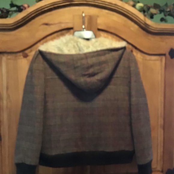 Fitz Wright Sherpa Lined Hooded Jacket - Picture 8 of 8